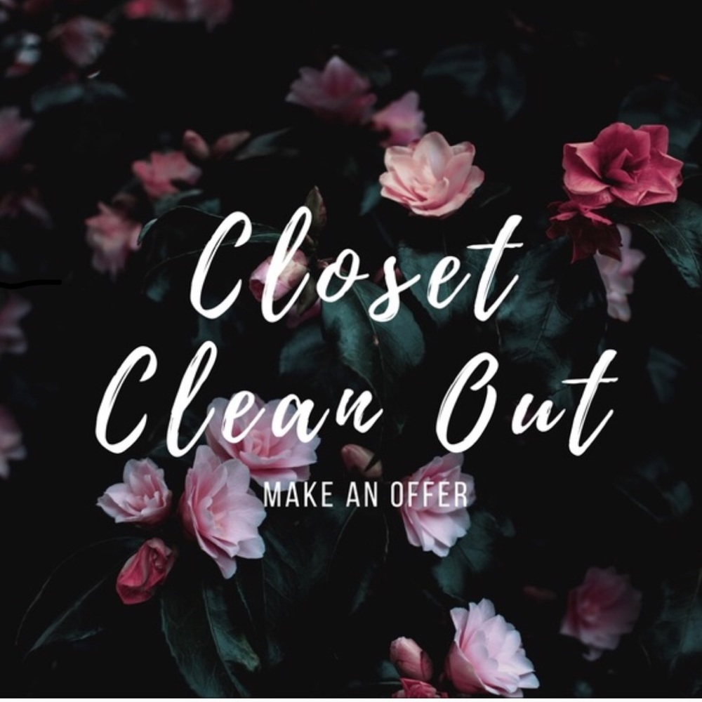 End of Summer Closet Cleanout!
